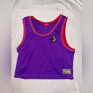 Toronto raptors cropped mesh jersey. Size L (runs small)